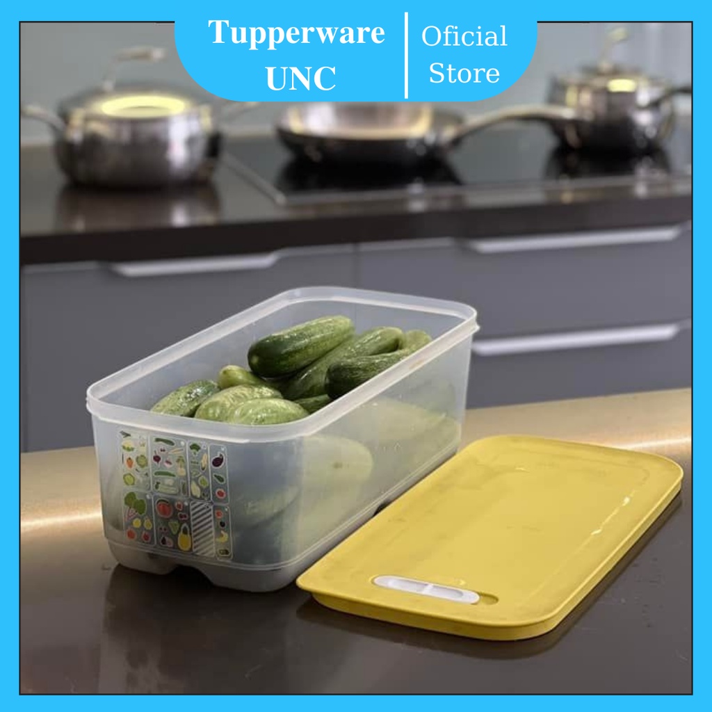 Hộp trữ mát có nút hô hấp Tupperware Ventsmart 6.1L
