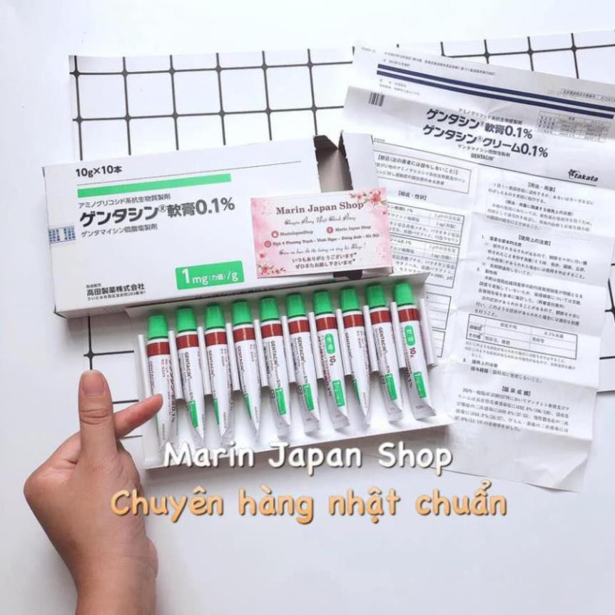 (Chuẩn Nhật Bản) Kem hỗ trợ sẹo Gentacin của Nhật Bản