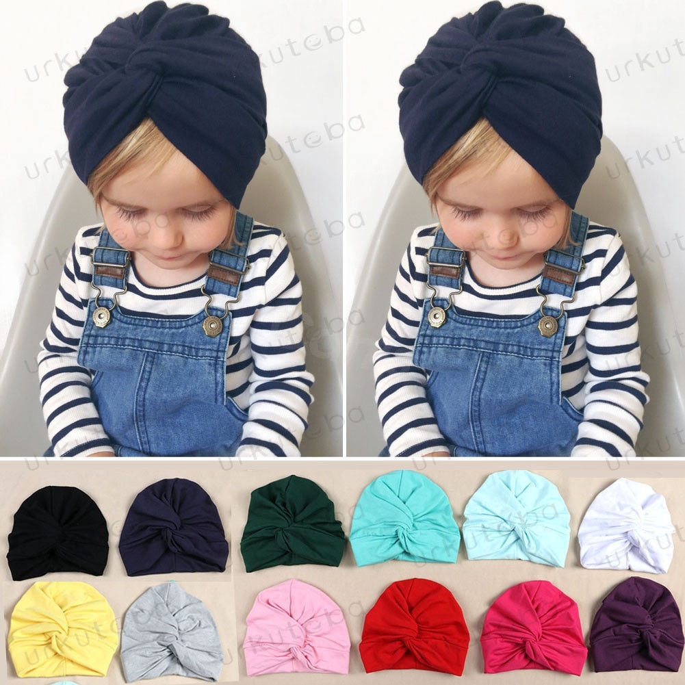 Mũ trùm đầu vải cotton mềm mại cho bé