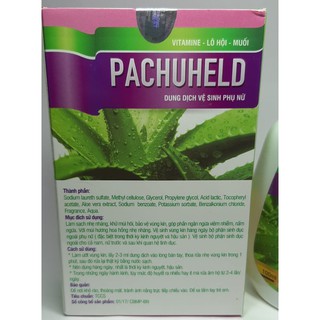 Dung dịch vệ sinh phụ nữ Pachuheld chai 100ml
