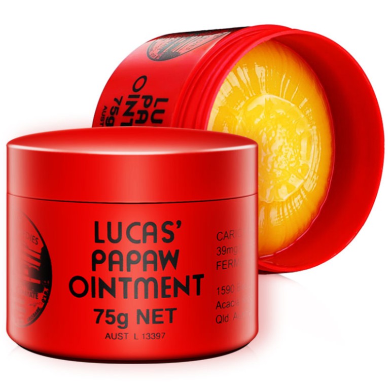 Kem Lucas Papaw Dưỡng Ẩm Môi 75g Thành Phần Đu Đủ