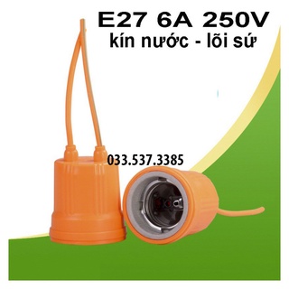 Chuôi đèn sứ, đui bóng đèn chịu nhiệt tốt, độ bền cao