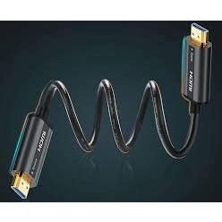 Cáp HDMI 2.0 sợi quang hợp kim kẽm 15m hỗ trợ 4K/60Hz chính hãng Ugreen 50215