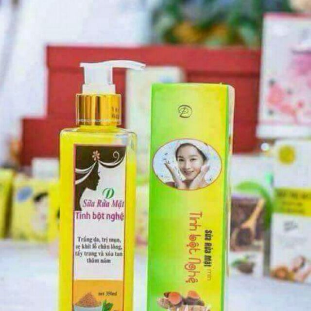 Sữa rửa mặt nghệ (không bọt)
