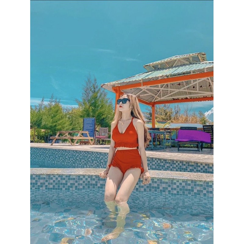 Bikini Đồ Bơi 2 Mảnh Yếm Bèo GK0219 (Ảnh Thật) | BigBuy360 - bigbuy360.vn