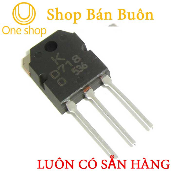 Bộ 4 Con D718 TO-247 TRANS NPN 8A 120V
