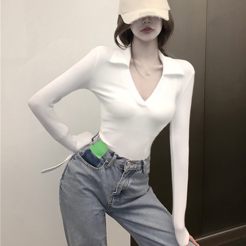 Bộ Bodysuit Một Mảnh Cổ Chữ V Màu Sắc | BigBuy360 - bigbuy360.vn