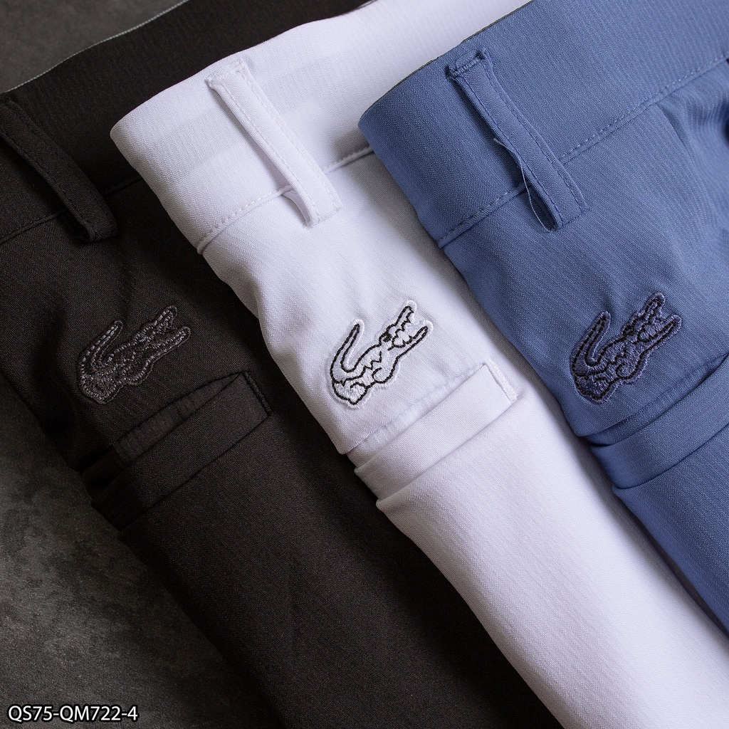 Quần short golf nam sang trọng, vải dày xịn cao cấp, form chuẩn