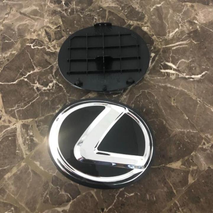 Logo biểu tượng truớc xe Lexus, kích thước 150mm, 163mm và 175mm, chất liệu Nhựa PMMA + Phủ thủy tinh hữu cơ cơ