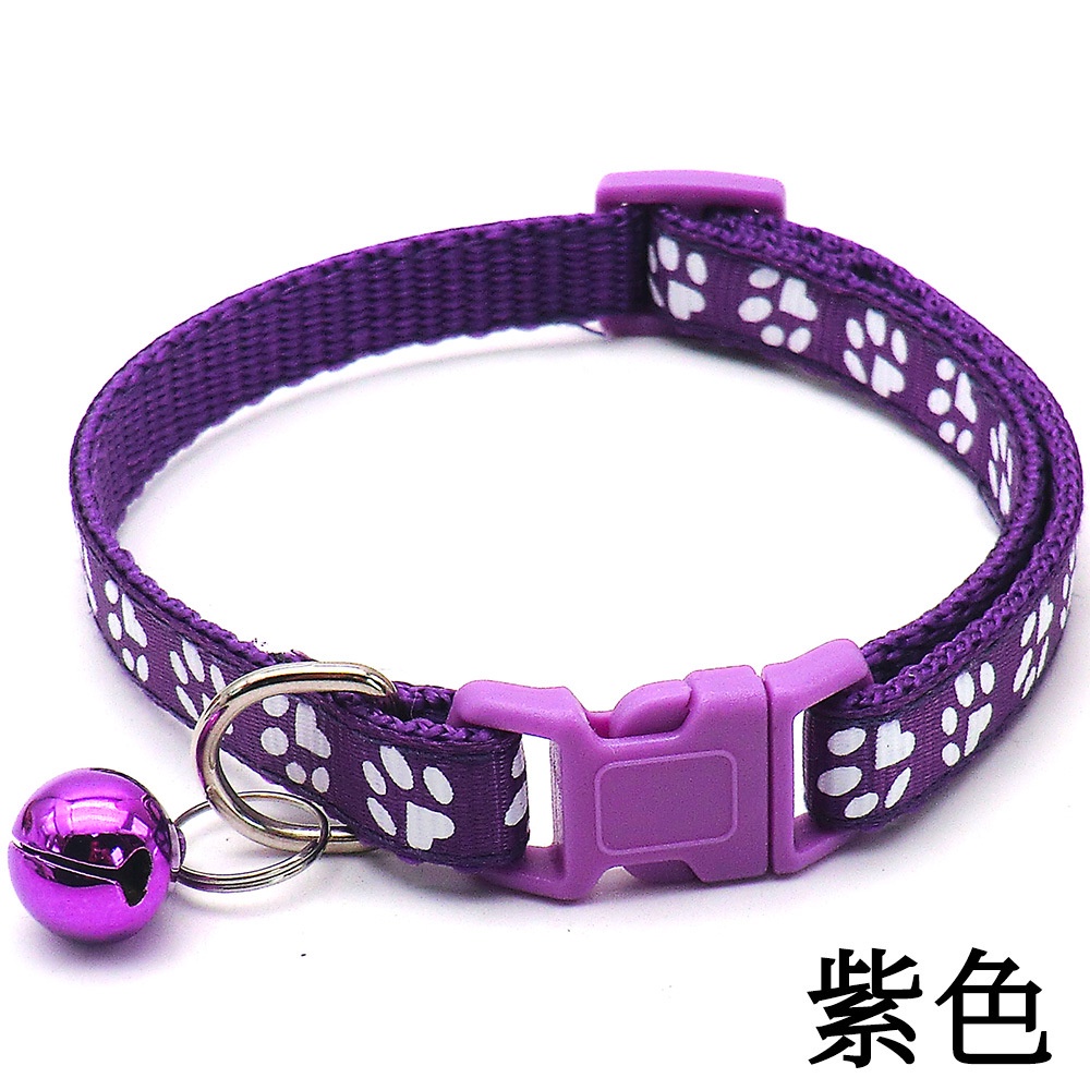 Vòng cổ lục lạc cho chó được làm bằng vải dù chất lượng cao thiết kế bền đẹp, làm cho vật nuôi của bạn đáng yêu