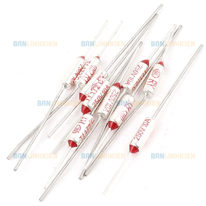 Cầu Chì Nhiệt 70 Độ, 130 Độ, 240 Độ, Cầu chì nồi cơm điện, rơ le nhiệt