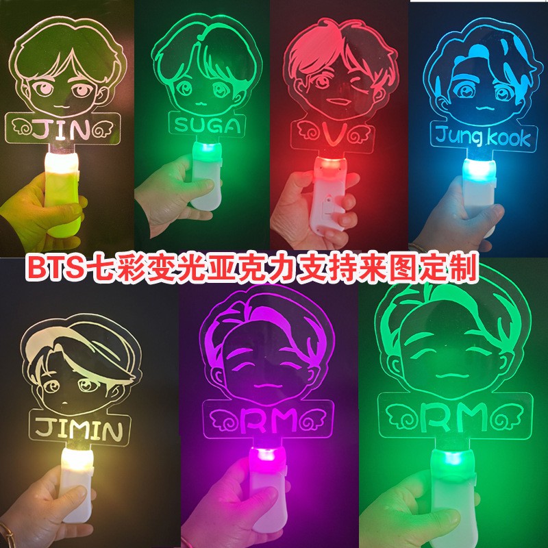 Lightstick đèn led chibi BTS