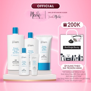 Kem chống nắng Make P:rem UV Defense Me Blue Ray Sun Cream SPF 50 (20ml-200ml)