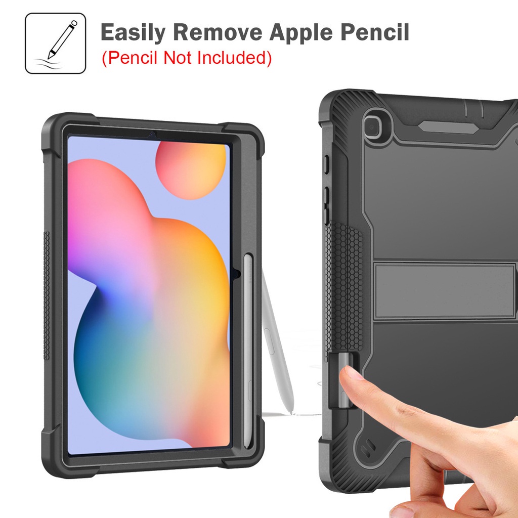 Ốp Máy Tính Bảng Có Giá Đỡ Cho samsung galaxy tab a9 a9 + s9 fe + s9 plus s9 fe s6 lite s7 s7 plus / s7 fe a7 lite samsung tab a 8. Bộ Phụ Kiện Chống Sốc 2019t290 / 25 shock 55 5019 2019