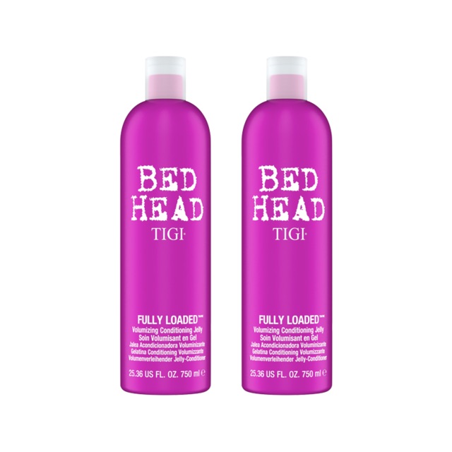 TIGI Bộ dầu gội và dầu xả phục hồi và tăng phồng cho tóc Bed Head 750ml(màu tím)