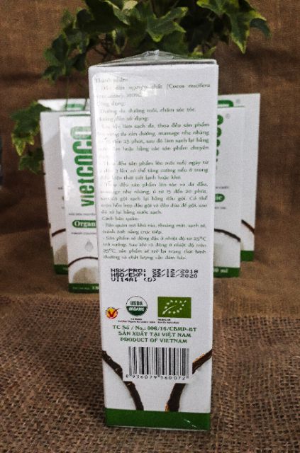 DẦU DỪA MP VIETCOCO 250ML (SALE OFF 20% 64K=> 52K) | BigBuy360 - bigbuy360.vn