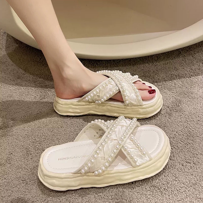 Sandal Đế Dày Cao Cấp Thiết Kế Mới Thời Trang Dành Cho Mùa Hè