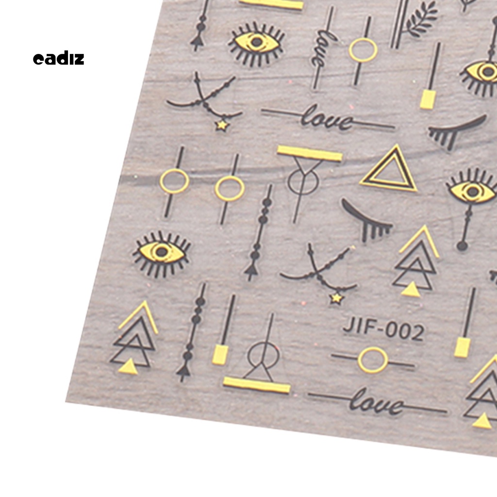 Miếng Dán Trang Trí Móng Tay Hình Ngôi Sao/ Trái Tim/ Mặt Trăng/ Ngôi Sao Dễ Thương