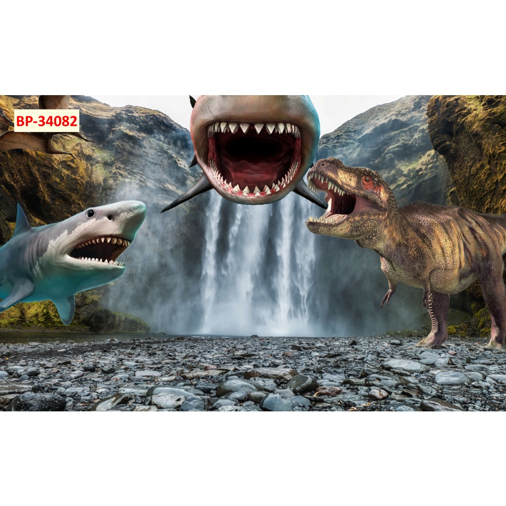 Tranh 3D Dán Tường Phòng Trẻ Em Nhiều Chủ Đề