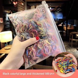 Bộ 500 dây thun cột tóc dành cho bé gái