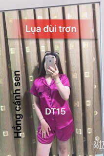 Bộ đùi lụa trơn