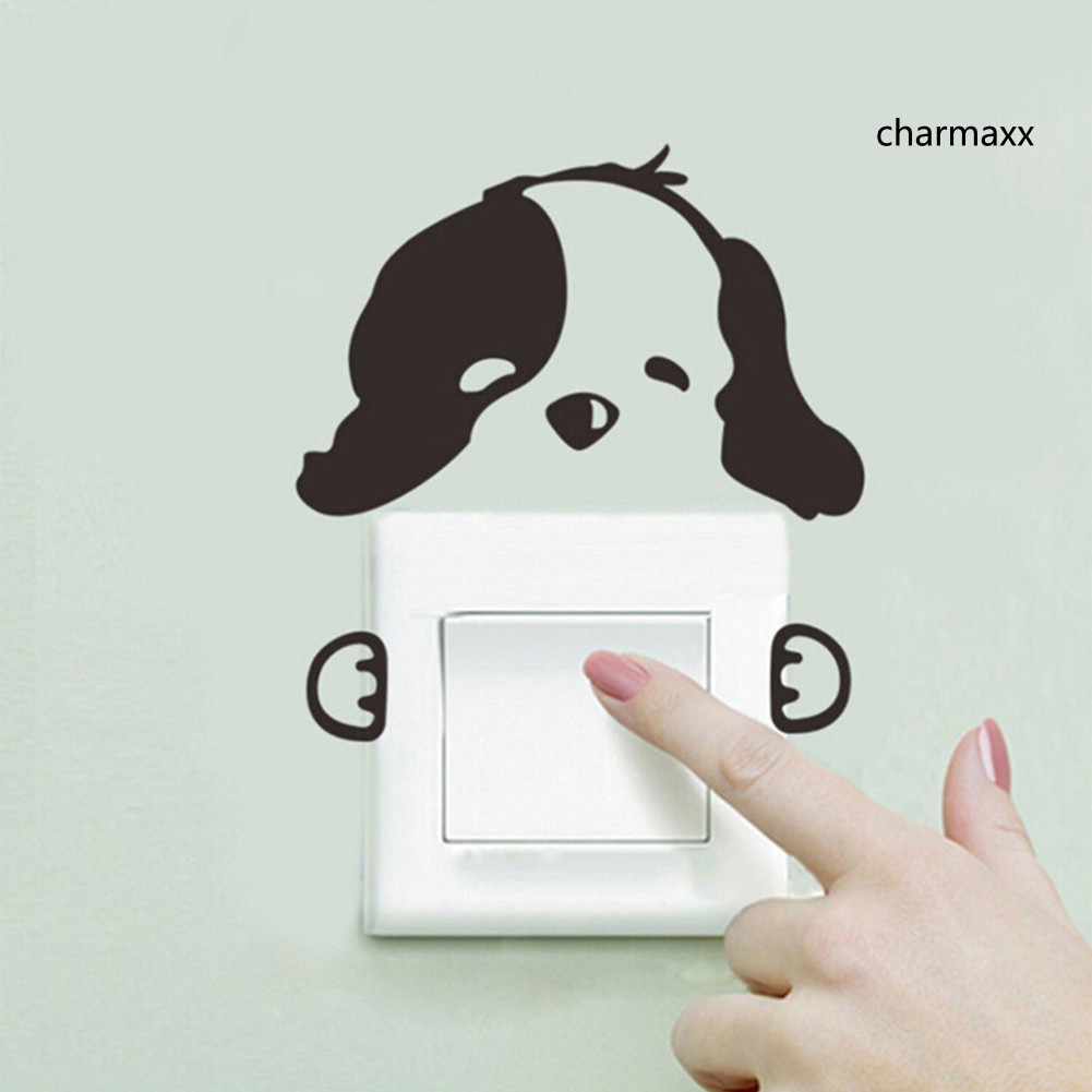 Miếng Dán Trang Trí Công Tắc Họa Tiết Hoạt Hình Đáng Yêu | BigBuy360 - bigbuy360.vn