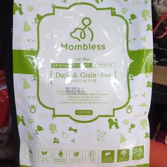 THỨC ĂN Hạt mềm cho chó Mombless 1,2kg