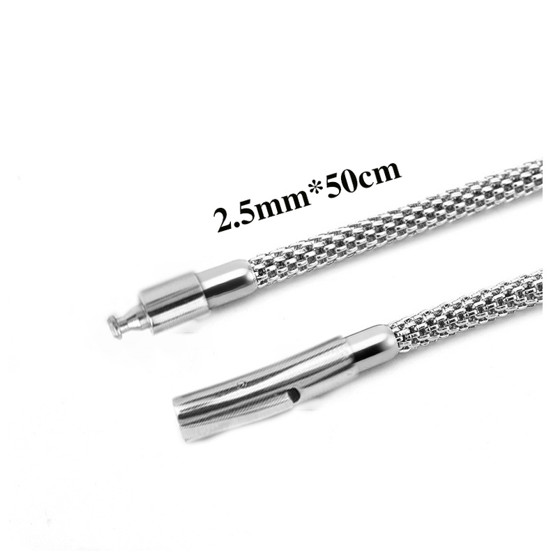 Dây chuyền titan kiểu lưới tròn khóa vip màu trắng sáng, đẹp, không đen không gỉ, đem lại vẻ đẹp sang trọng, lịch lãm