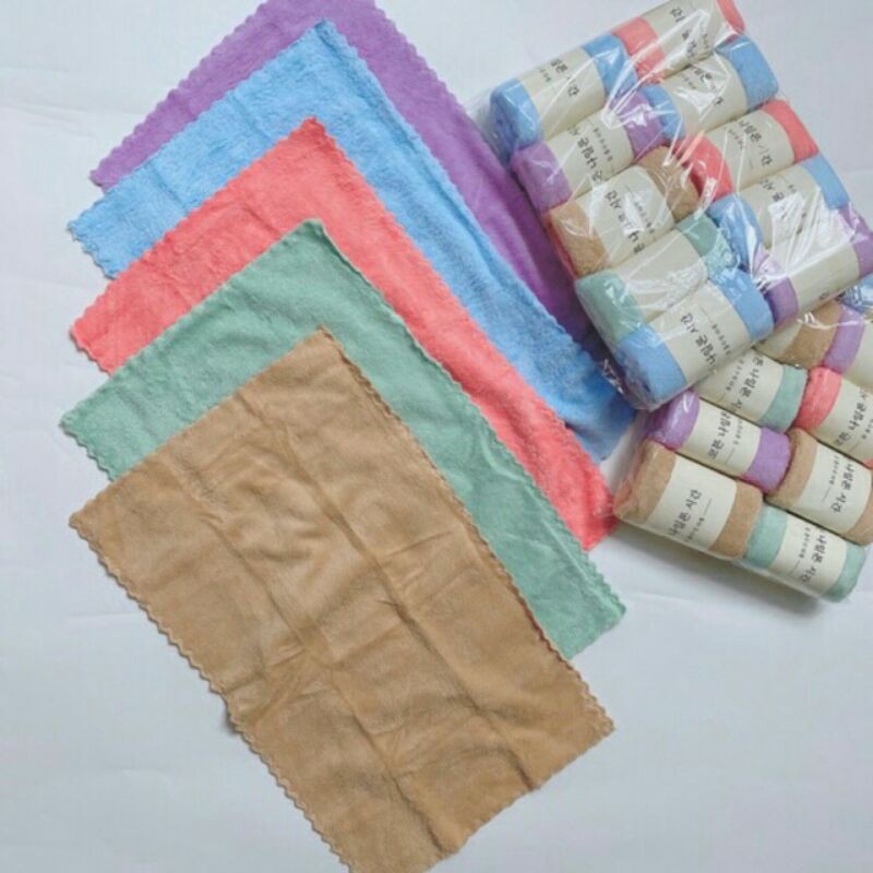 Khăn bông lau tay size 30*50cm