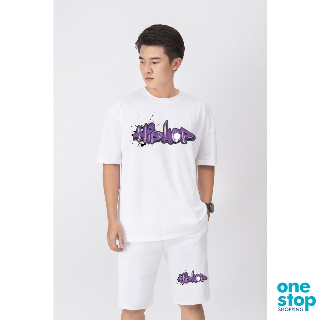 Đồ bộ unisex hình in hiphop thời trang B14 One shop