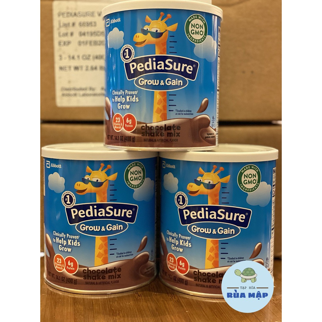 (HSD 6/2022-4/2023) Sữa Pediasure Grow Gain hàng nội địa Mỹ 400gr #PEDIASURE #CHUẨNHÀNGMỸ