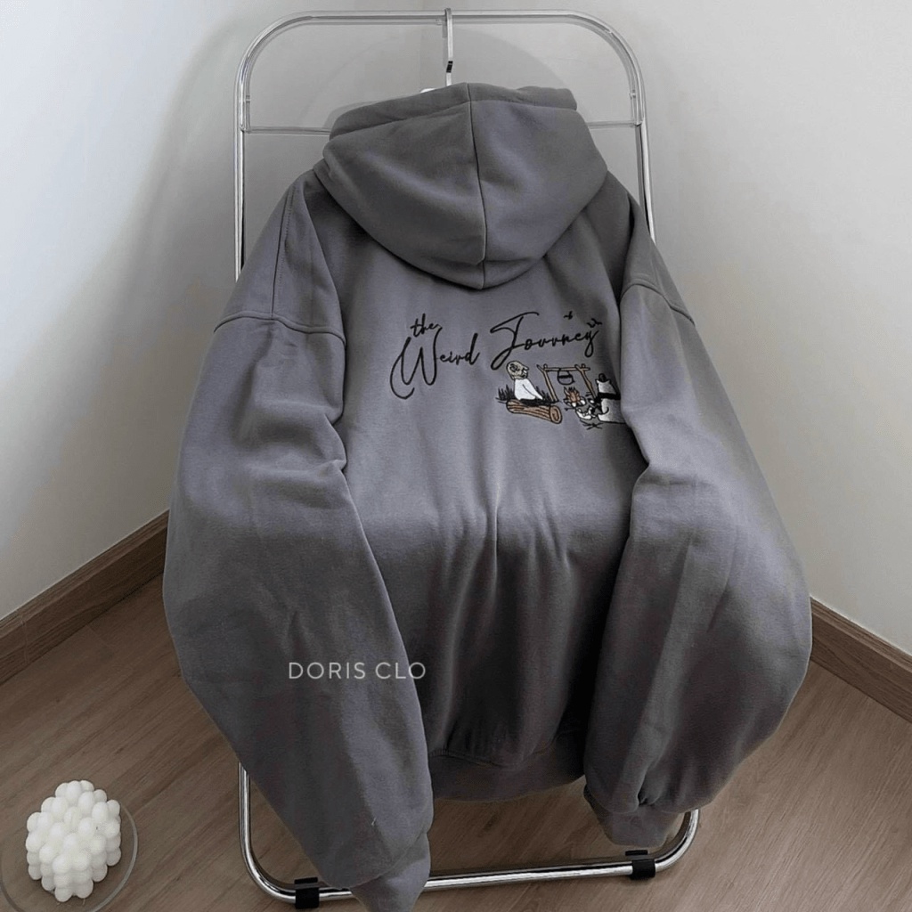 ÁO KHOÁC HOODIE NAM NỮ  HỌA TIẾT SIÊU CUTE HẠT ME (MẪU MỚI)