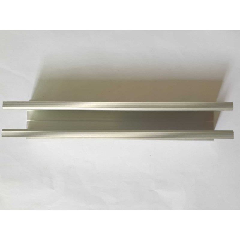 Thanh rail nhôm chữ U dài 20cm - Lắp đặt tấm pin năng lượng mặt trời
