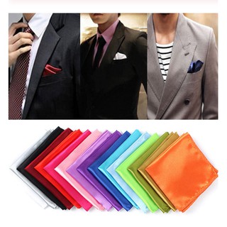 Khăn Choàng Cổ Nam Màu Trơn 22 * 22cm