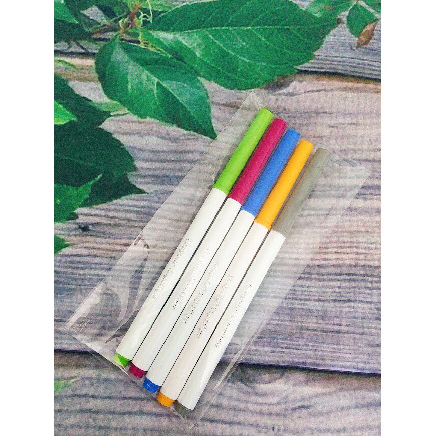 Combo 5 cây Bút lông nét thanh nét đậm của Mỹ - Crayola Super tips (màu ngẫu nhiên)