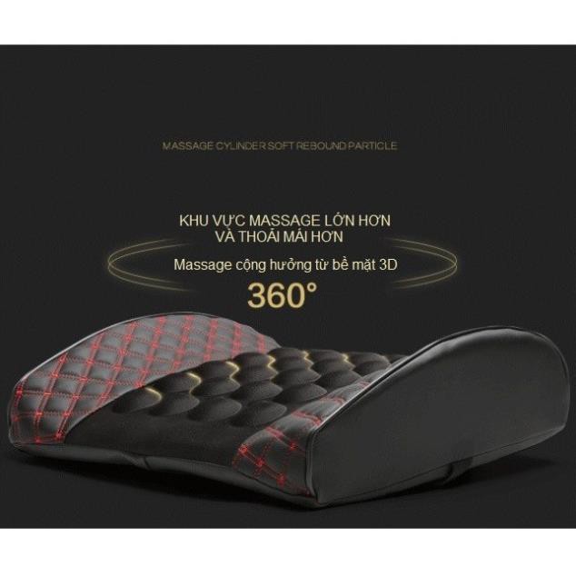 Gối Tựa Lưng Ô Tô Massage , Đệm Tựa Lưng Massage  Rung Thư Giãn Trên Ô TÔ Dùng Điện 12V Kết Nối Đơn Giản | BigBuy360 - bigbuy360.vn
