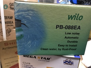 MÁY BƠM TĂNG ÁP WILO PB 088EA