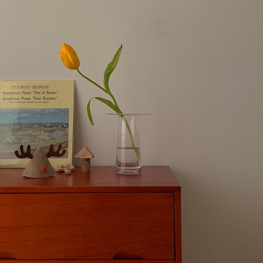 Bình hoa thủy tinh