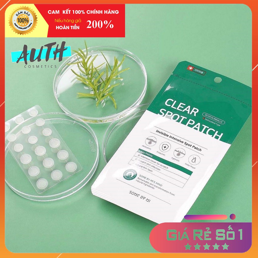 Miếng dán che mụn cấp tốc Some By Mi Clear Spot Patch 18 Miếng Auth Hàn Quốc | BigBuy360 - bigbuy360.vn