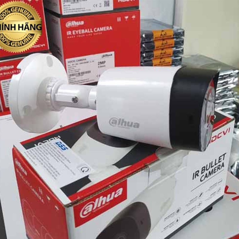 Camera HDCVI Dahua HAC B1A21 Thân Nhựa , HAC T1A21 Dome Nhựa Full HD - Hàng Chính Hãng