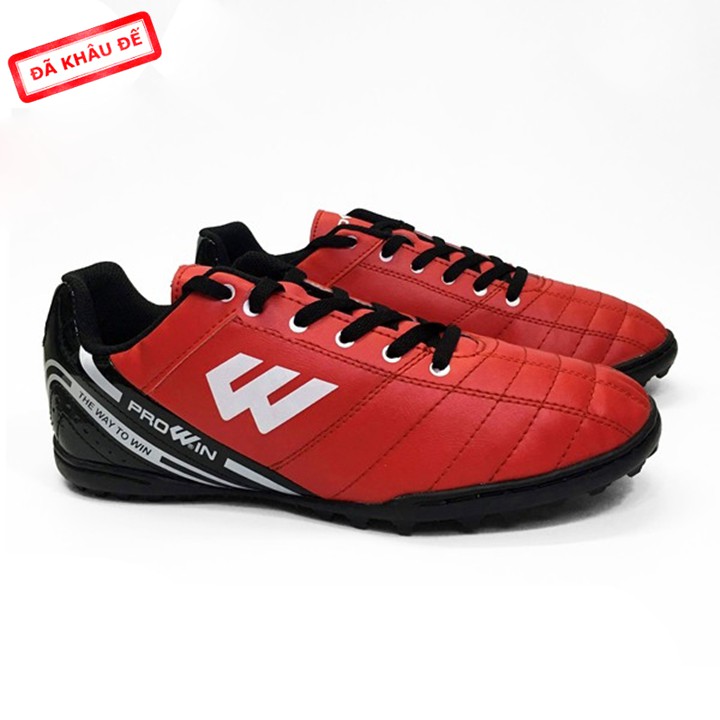 [Tặng tất] Giày đá bóng Prowin RX đỏ - Hàng chính hãng