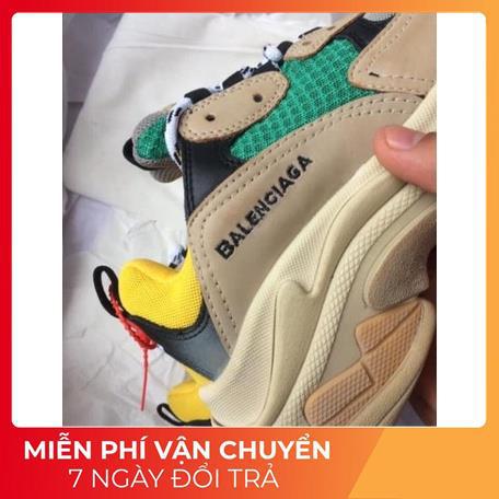 Giày Balllen tripS vàng xanh