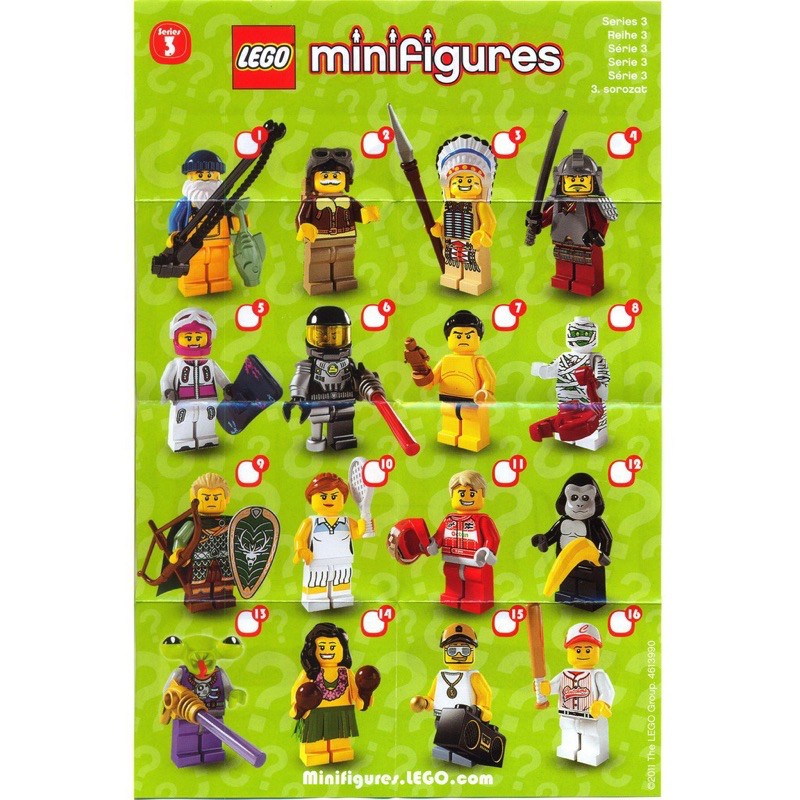 Lego chính hãng - Minifigures Series 3