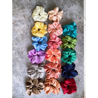 Scrunchie màu xanh mint