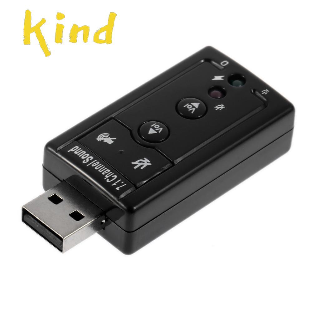 Bộ Chuyển Đổi Âm Thanh Usb 2.0 7.1 | BigBuy360 - bigbuy360.vn