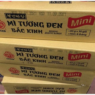 OTTOGI -  Mì mini tương đen hàn quốc ottogi 83 g