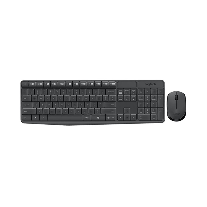 Combo phím chuột không dây Logitech MK235 - Hàng chính hãng