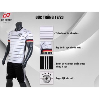 Bộ quần áo bóng đá tuyển Đức ( bộ quần áo thể thao )