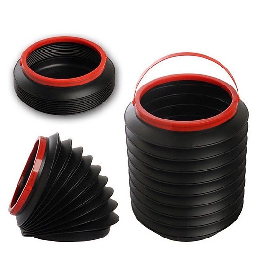 Thùng đựng rác co giãn gấp gọn trên oto