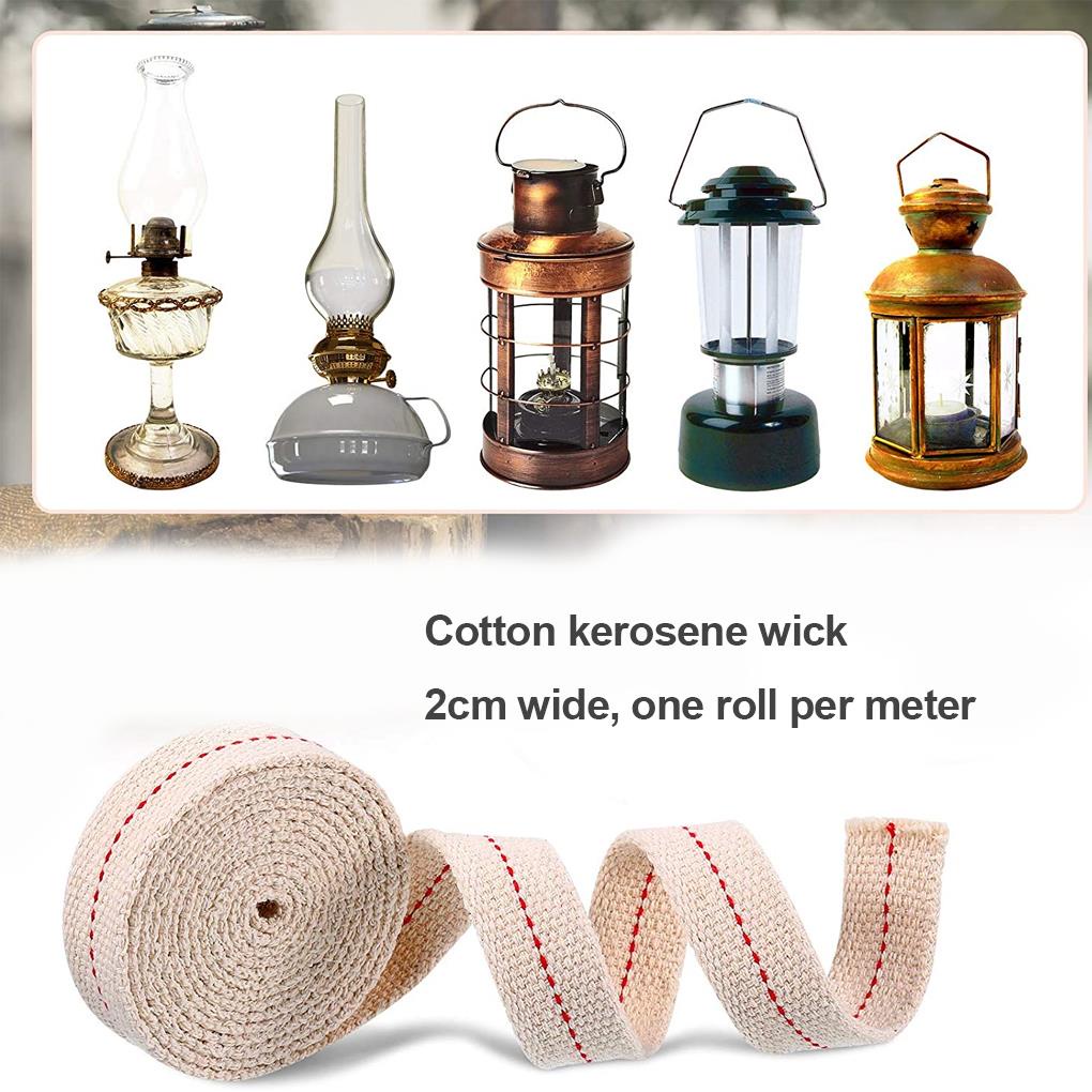 Dây Bấc Đèn Dầu Bằng Cotton Phẳng Siêu Bền Tiện Dụng